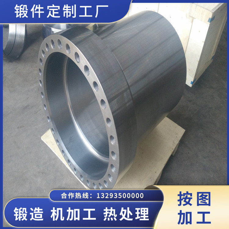 水泥輥壓機(jī)油缸鍛件